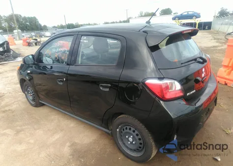 2024 Mitsubishi Mirage Es/Le z USA, uszkodzony, nr VIN ML32AUHJ3RH019525
